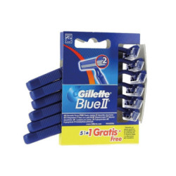 Gillette Maquin Blue Ii 5 + 1 Desechable